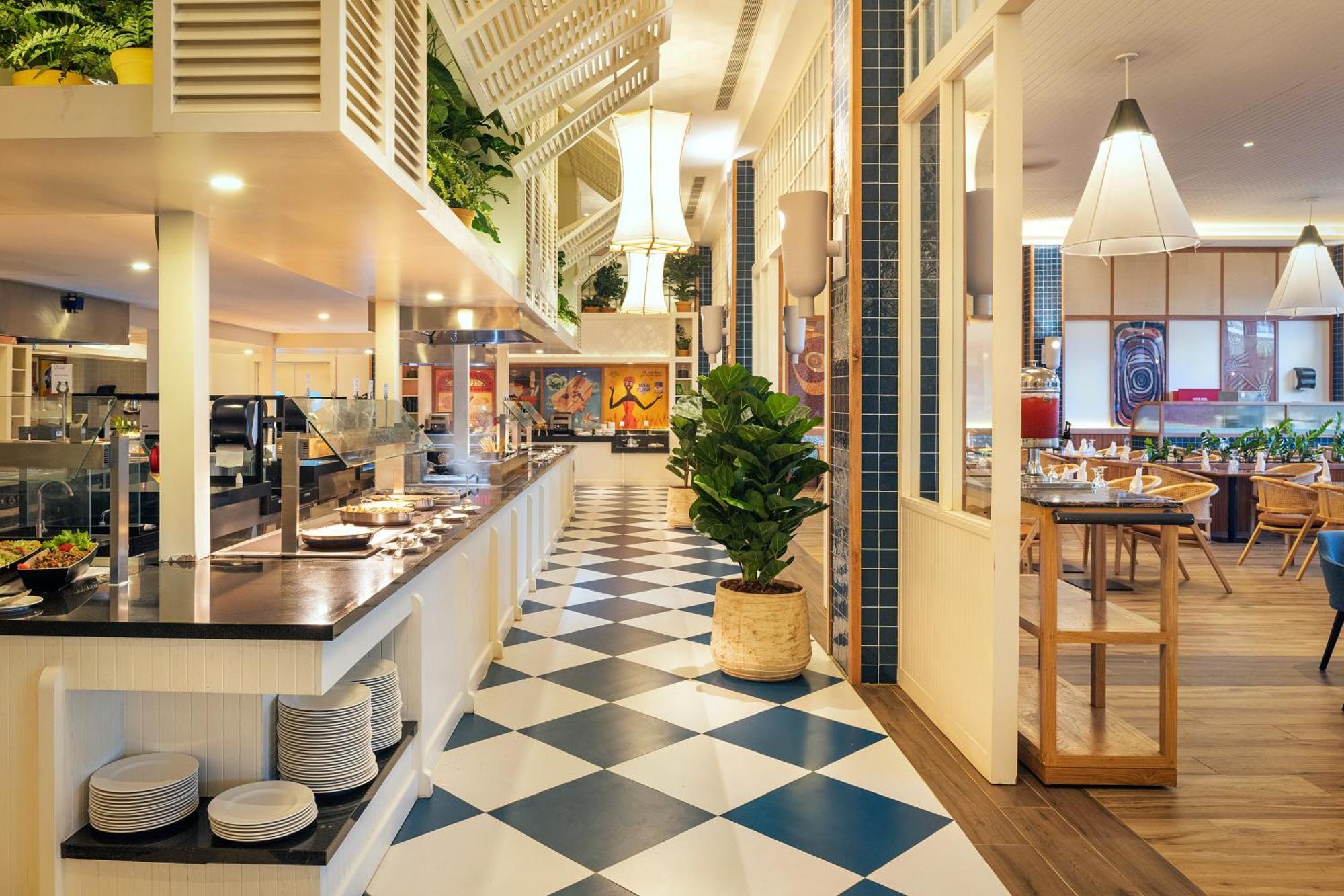 Ocean Eden Bay (Adults Only) Spring Rises Exterior foto The restaurant